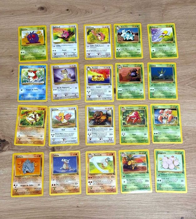 Jungle Cartas Originais Pokémon TCG WOTC - ING