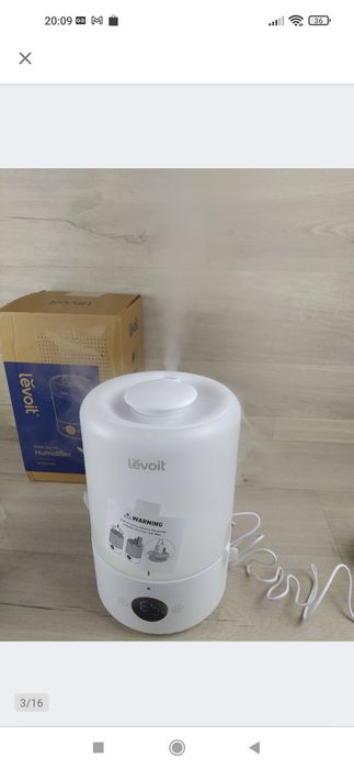LEVOIT Dual 200S Smart Nawilżacz ultradźwiękowy 3L OUTLET

Powystawowy