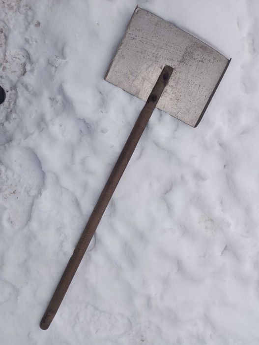 Лопата для снега алюминиевая совковая штыковая грабли советские ссср