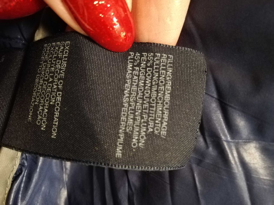 kurtka parka Tommy Hilfiger M 38 płaszcz puchowy Tommy Hilfiger M 38