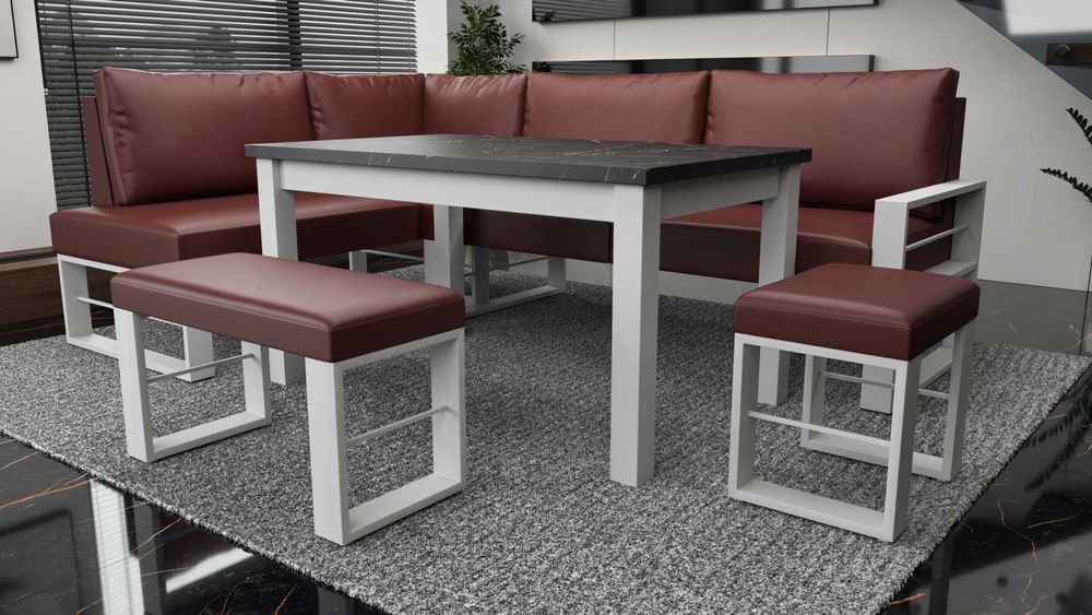 Nowoczesny narożnik kuchenny