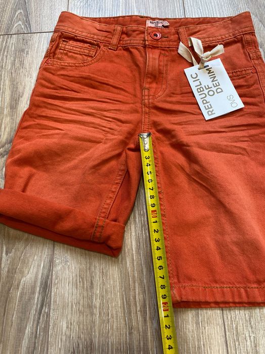 Шорты мальчик джинсовые размер рост 122 6/7 лет  OVS