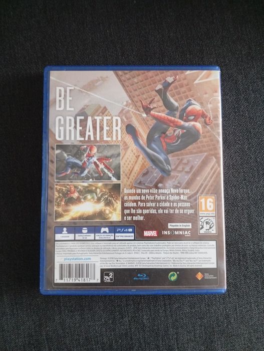 Jogo Marvel Spider-man PS4