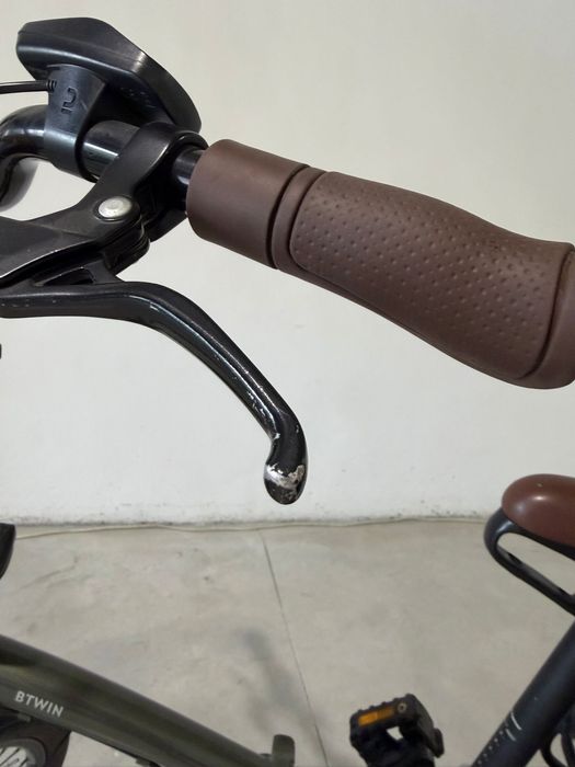 Bicicleta dobrável elétrica E FOLD 500 Azul