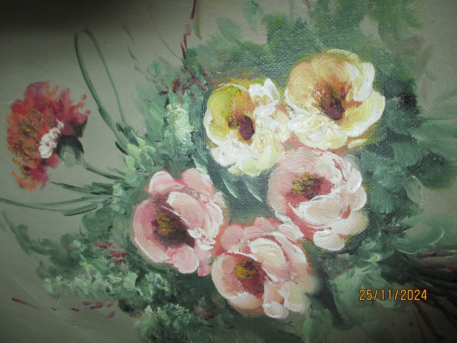 Quadro de flores de M. Valls