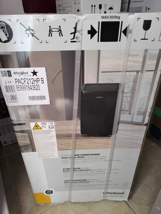 Ar condicionado Whirlpool PACF212HP B (12000 btus)