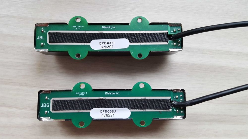 DiMarzio Sixties Jazz Bass pickups DP 305 USA.