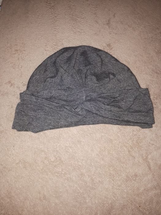 Szary Turban/Czapka
