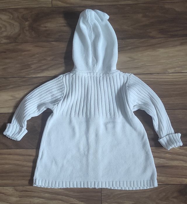 Sweterek Cubus 86 biały 100% bawełna