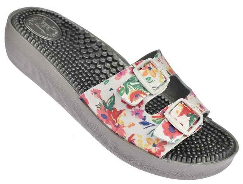 Klapki masujące z kolcami fakirki damskie profilaktyczne 2p25 rozm. 38