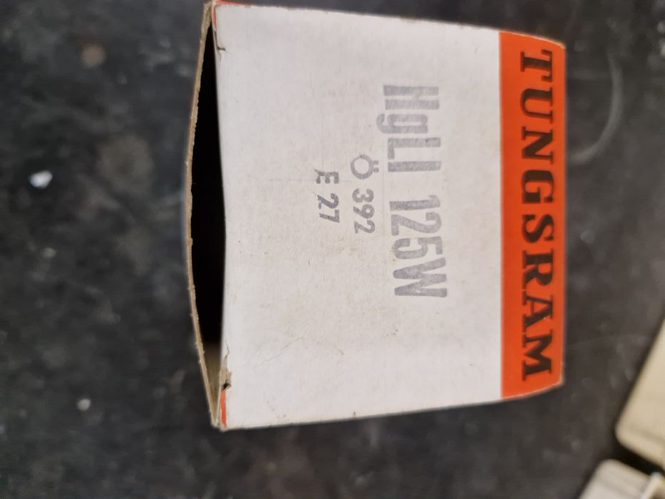 Lâmpada de tungsténio 125w