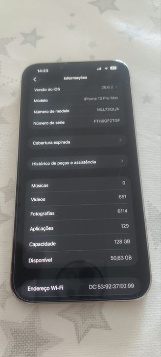 iPhone 13 pro max 128 gigas impecavel