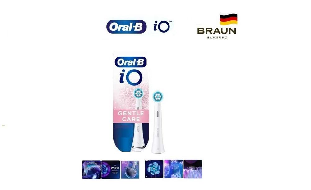 Насадки на електричну зубну щітку Oral-B iO Gentle care