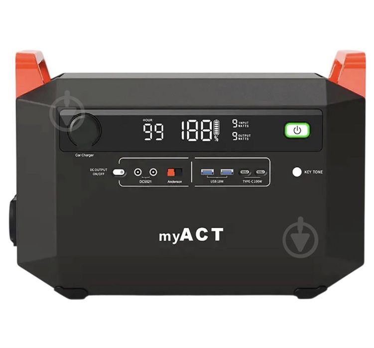 Зарядна станція myAct AP1002 black (998 Вт-год) LiFeP04