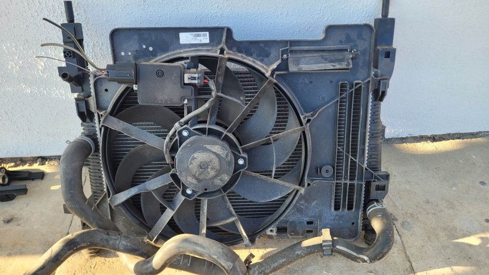 Wentylator i chłodnica do ford kuga
