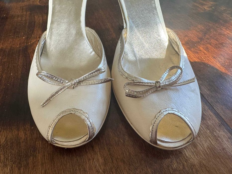 Piękne buty wizytowe r.38 open toe Gino Rossi j.Venezia