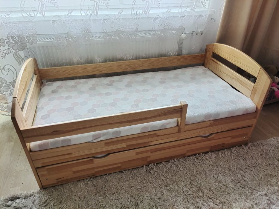 Łóżko 160x80 + wysuwane 150x80 materace gratis