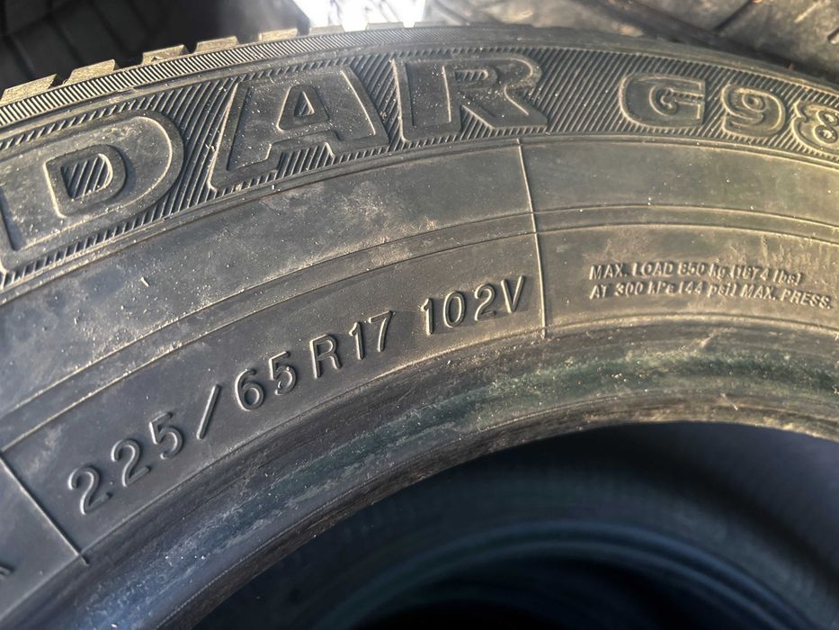225-65-R17 YOKOHAMA GEOLANDAR G98 резина шины 4 штуки GERMANY 2023