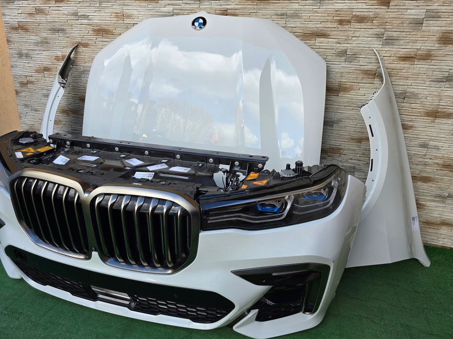 maska błotniki zderzak lampa pas chłodnice bmw x7 g07 a300