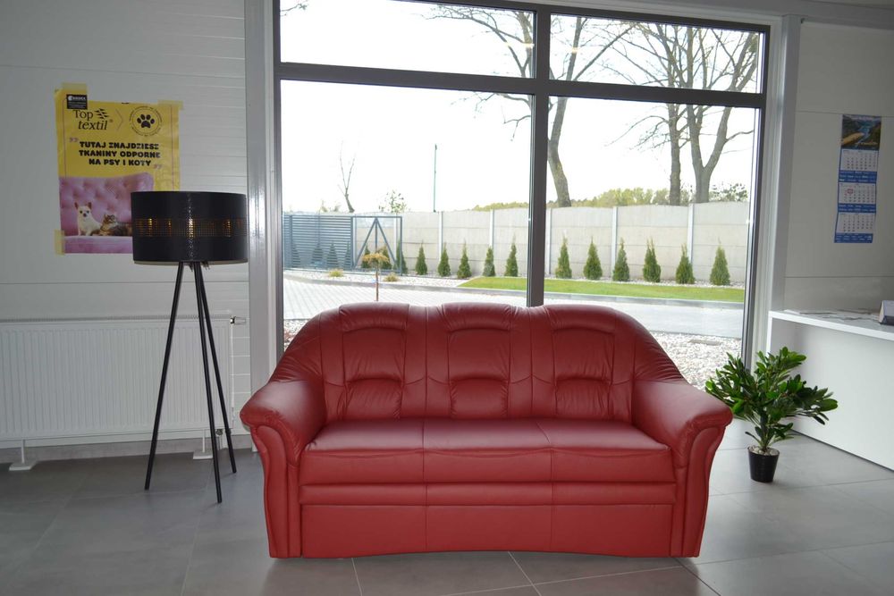 Sofa kanapa Haddon naturalna skóra