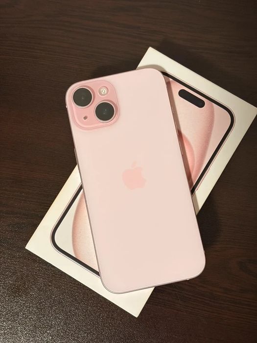 Новий Iphone 15 128 ГБ рожевий