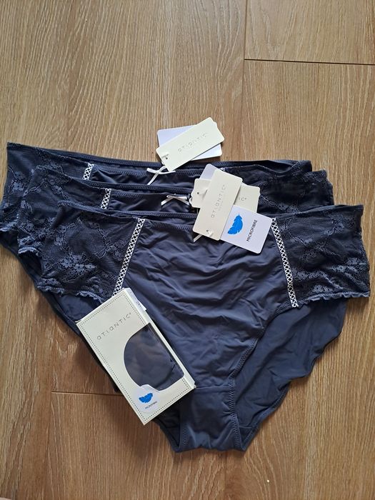 3x Majtki damskie Atlantic, rozmiar XL, wysoki stan, mikrofibra