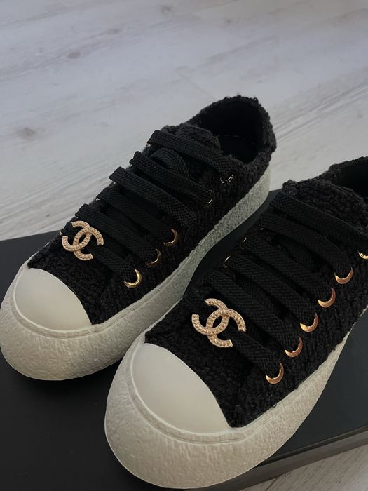 Твідові кеди Chanel