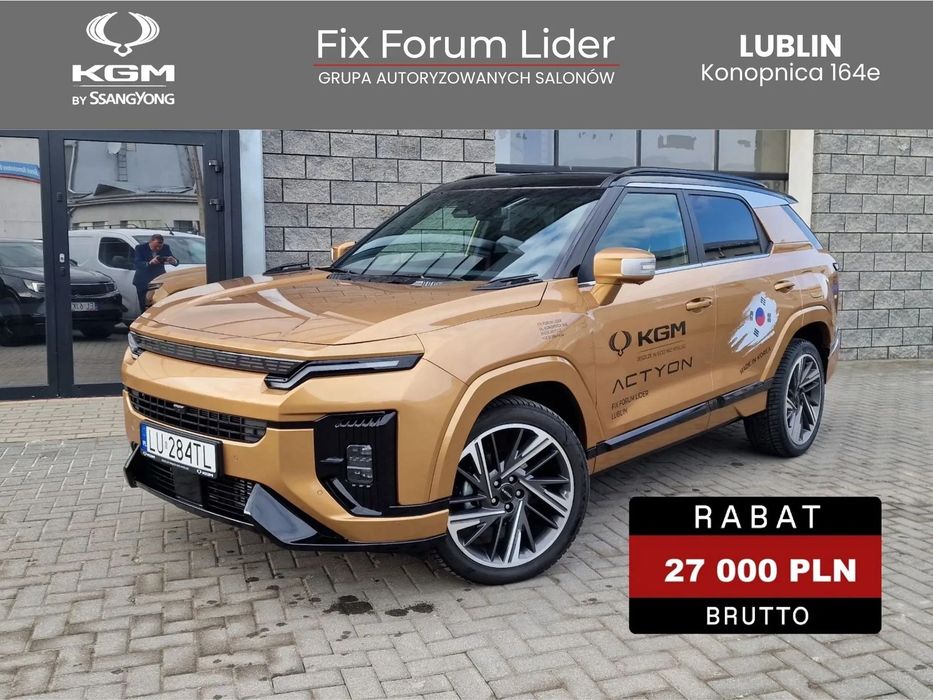 SsangYong/KGM Actyon WILD/1.5Benzyna/4x4/Automat/ DEMO/ Finansowanie