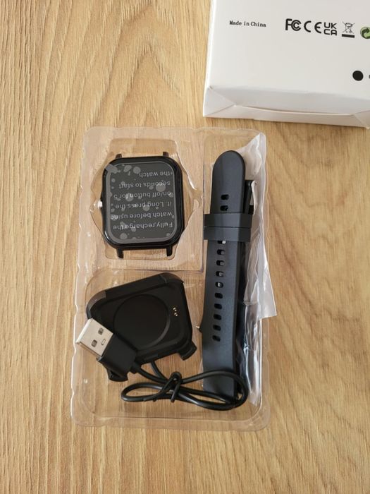 Nowy Smartwatch Czarny