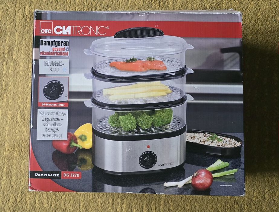 CLATRONIC DG 3270 - urzędzenie do gotowania na parze
