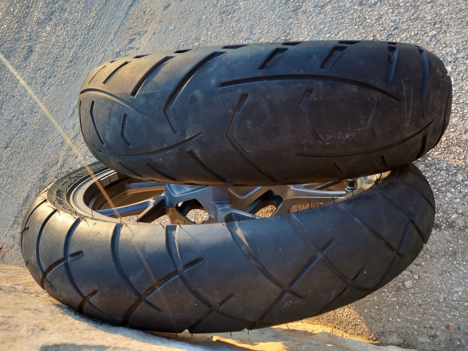 Jantes e pneus Bmw gs 1200