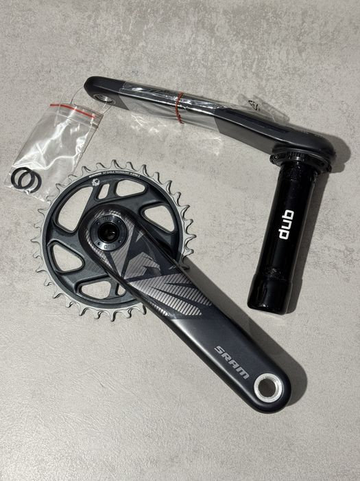 Нові шатуни SRAM GX X1 Carbon Dub