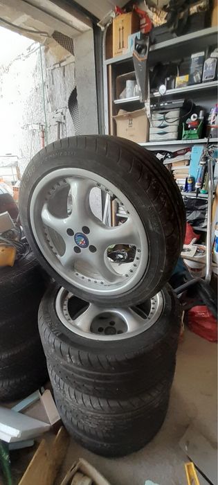 Jantes e pneus semi novos