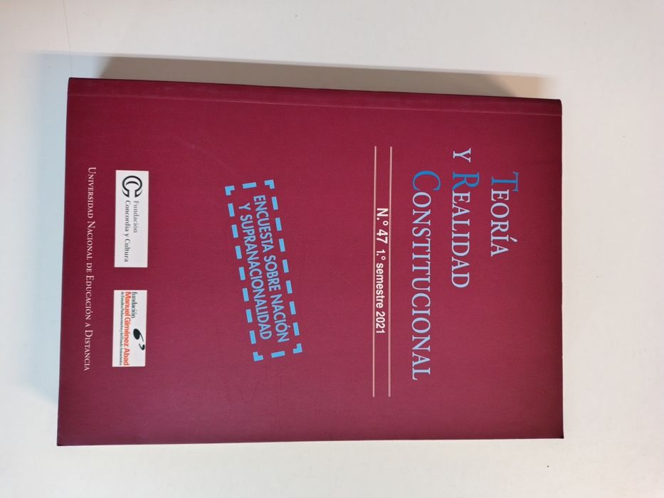 Teoría y Realidade Constitucional n° 47