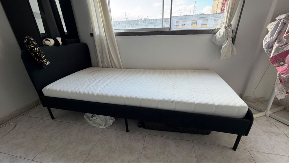 cama com colchão