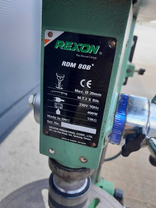 Wiertarka kolumnowa REXON RDM 80B 7/24