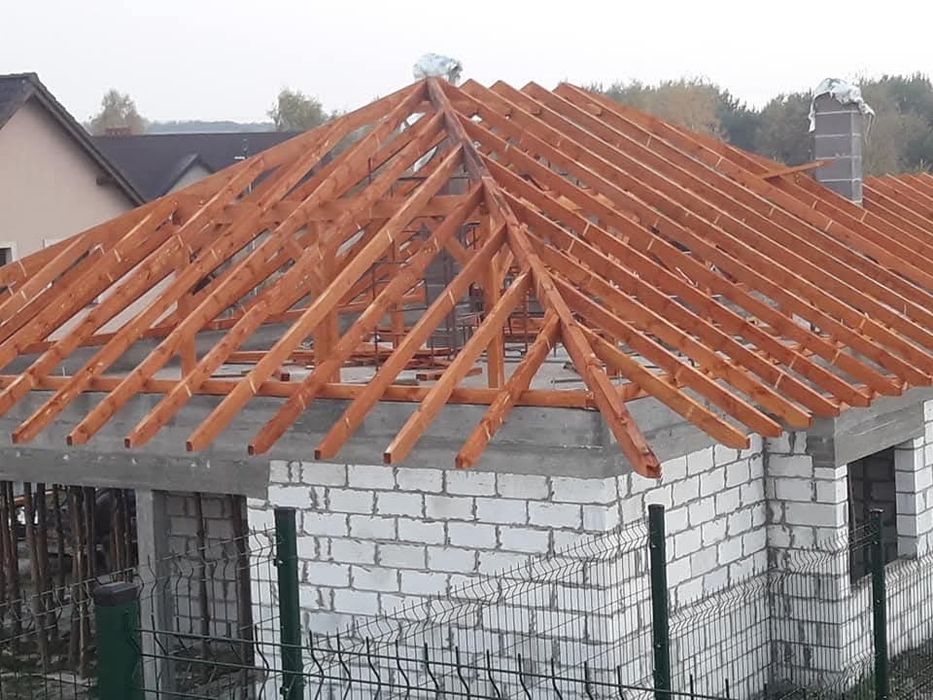 prefabrykacja więźb dachowych