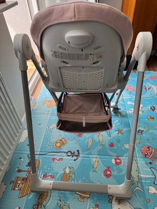 Kinderkraft Lastree 2w1 krzesełko do karmienia