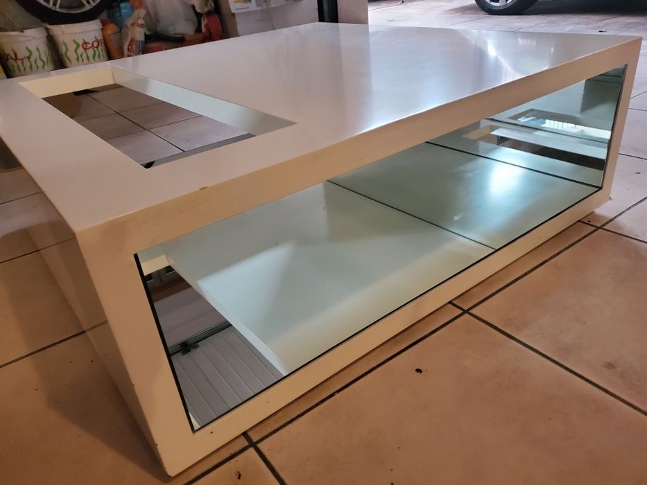 Mesa de centro sala estar 100x100