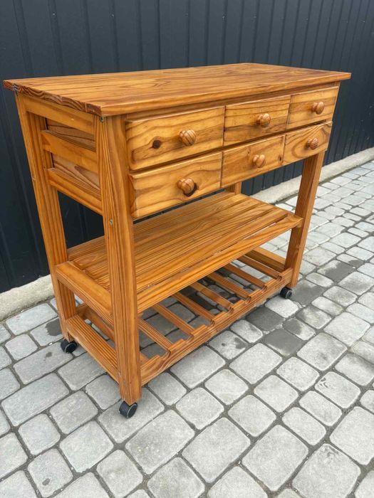 Piękny drewniany w 100% barek sosnowy.Transport.Okazja.Wysyłka.Polecam