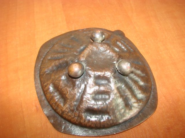 miedziana popielniczka mx