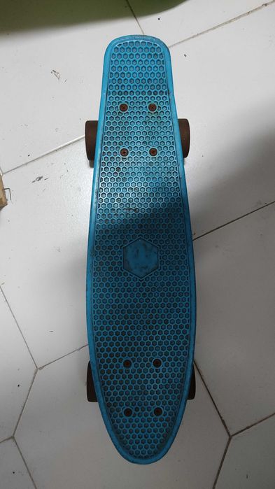 Prenda de Natal, "mini"  Skate  azul