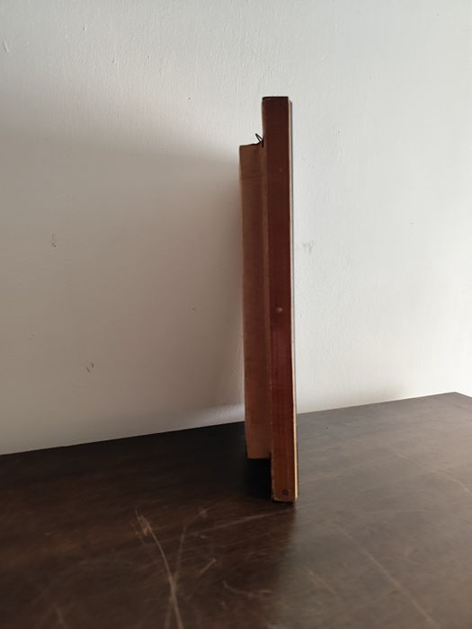 Obrazek Matki Boskiej Częstochowskiej 3D z lat PRL-u  religijny obraz