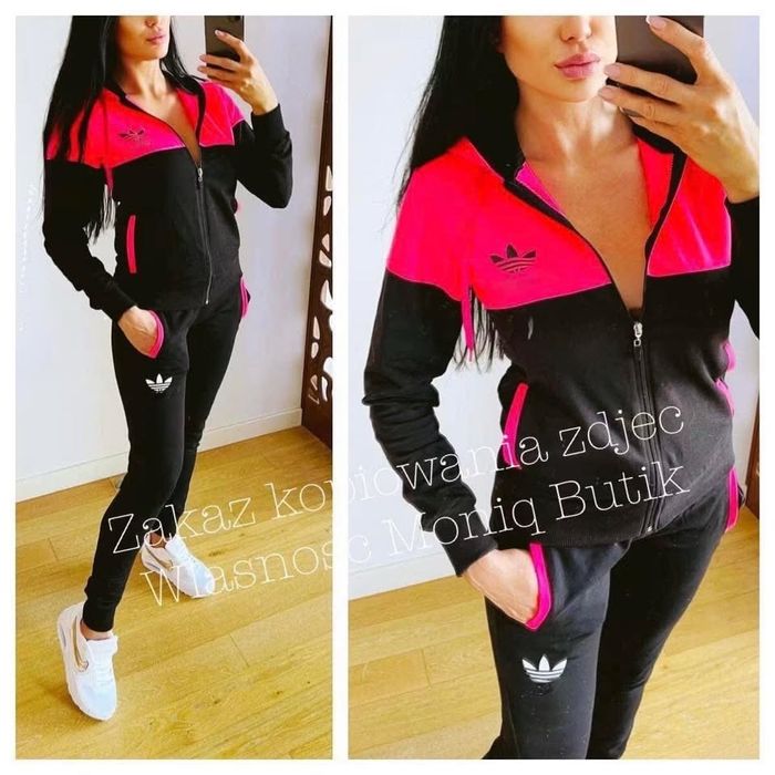 Dres adidas rozowy s, M