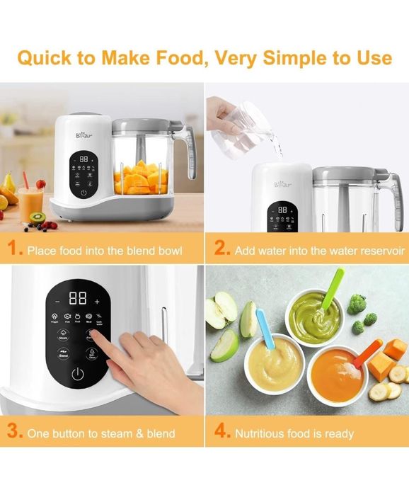 BEAR 2024 Urządzenie do przygotowywania jedzenia dla niemowląt