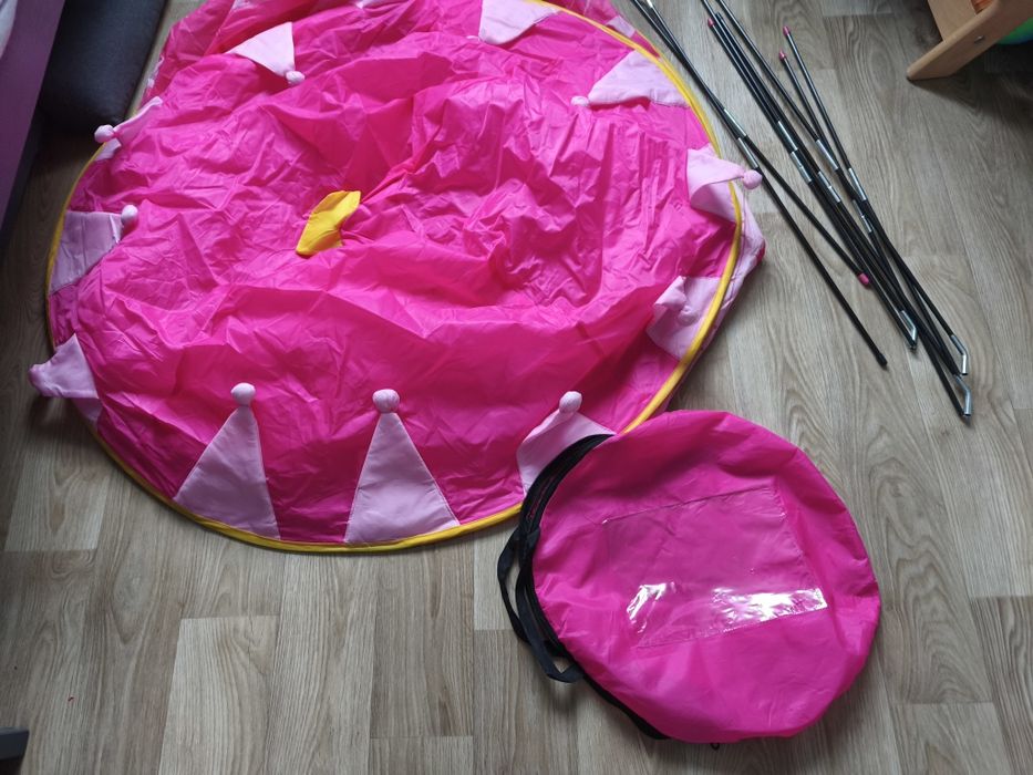 Namiot zamek dla dzieci