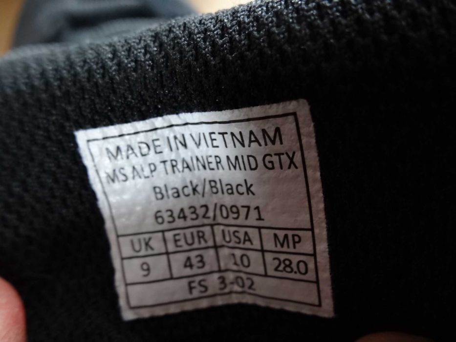 Buty SALEWA MS ALP TRAINER MID GTX roz 43 Gore-Tex Vibram Skóra 3F