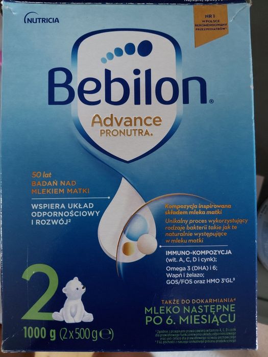 Bebilon 2 Advance prokurator,  mleko modyfikowane