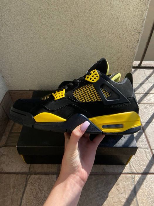 Buty Nike Air Jordan 4 Retro Yellow Thunder