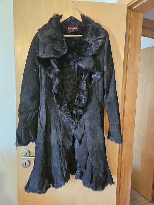 Casaco pele coelho
